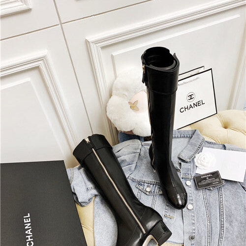 High Quality Luxury Chanel Long Boots Shoes – Style 31782 product detail
