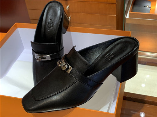High Quality Luxury Hermes Blossom Mule – Style 52515 alternate view