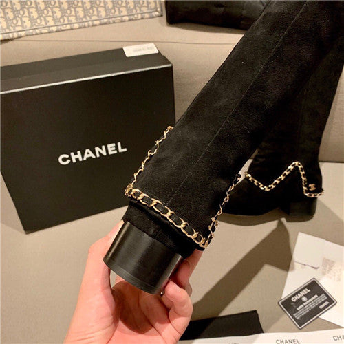 High Quality Luxury Chanel Long Boots Shoes – Style 85446 alternate view