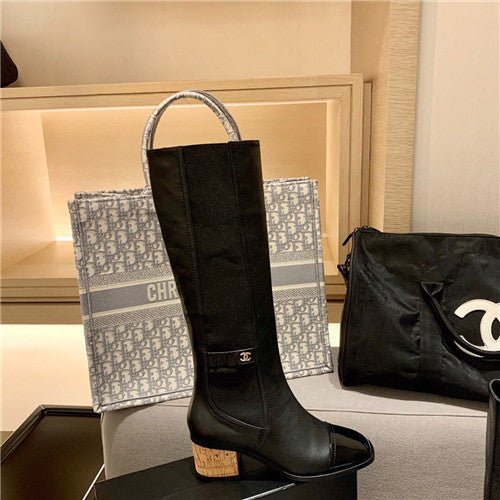 High Quality Luxury Chanel Long Boots Shoes – Style 80358 alternate view