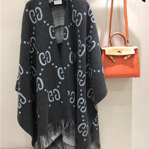 High Quality Luxury Gucci Cashmere Shawl – Style 65831
