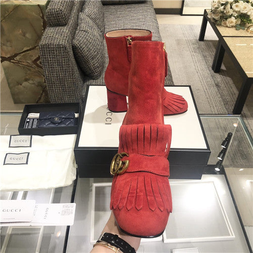 High Quality Luxury Gucci Ankle Boots – Style 56307 product detail