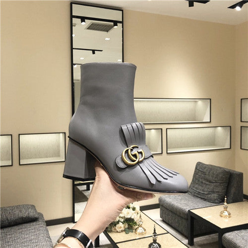 High Quality Luxury Gucci Ankle Boots – Style 85683 alternate view