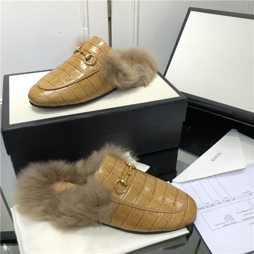 High Quality Luxury Gucci Princetown Slippers