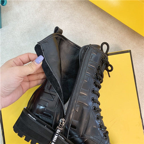 High Quality Luxury Fendi Martin Boots – Style 59347 alternate view