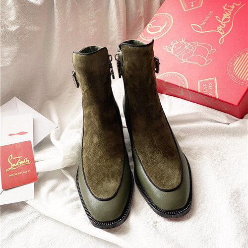 High Quality Luxury Christian Louboutin Red Bottoms Boots – Style 16276 alternate view