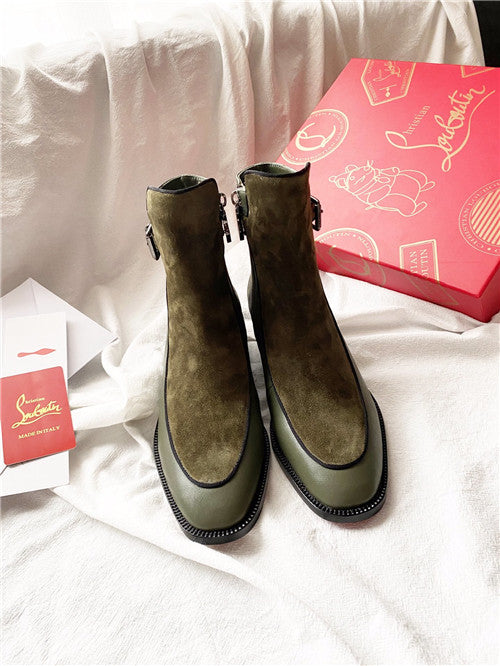 High Quality Luxury Christian Louboutin Red Bottoms Boots – Style 16276 product detail