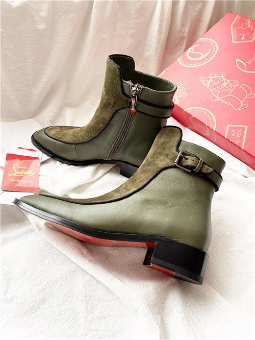 High Quality Luxury Christian Louboutin Red Bottoms Boots – Style 16276 product detail