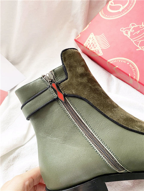 High Quality Luxury Christian Louboutin Red Bottoms Boots – Style 16276 product detail