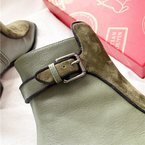 High Quality Luxury Christian Louboutin Red Bottoms Boots – Style 16276 product detail