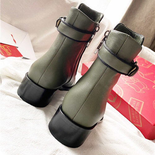 High Quality Luxury Christian Louboutin Red Bottoms Boots – Style 16276 product detail