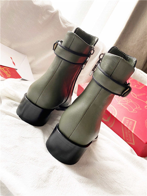 High Quality Luxury Christian Louboutin Red Bottoms Boots – Style 16276 product detail