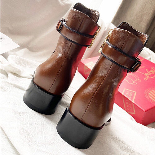 High Quality Luxury Christian Louboutin Red Bottoms Boots – Style 52436 product detail