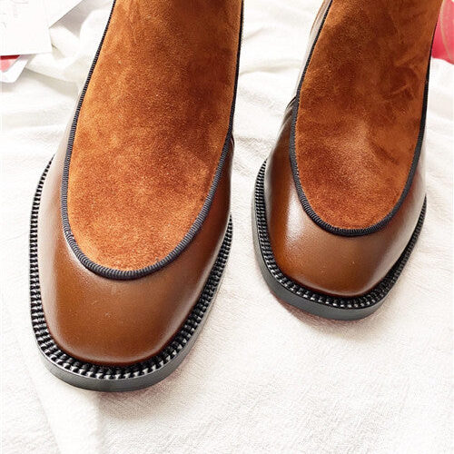High Quality Luxury Christian Louboutin Red Bottoms Boots – Style 52436 product detail