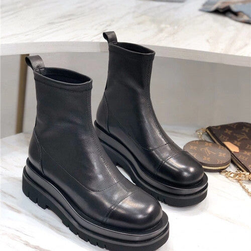 High Quality Luxury Bottega Veneta Platform Boots alternate view