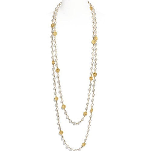 High Quality Luxury Chanel Pearl Necklace – Style 50339 product detail