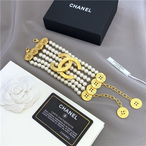 High Quality Luxury Chanel Crystal Bracelet – Style 49801