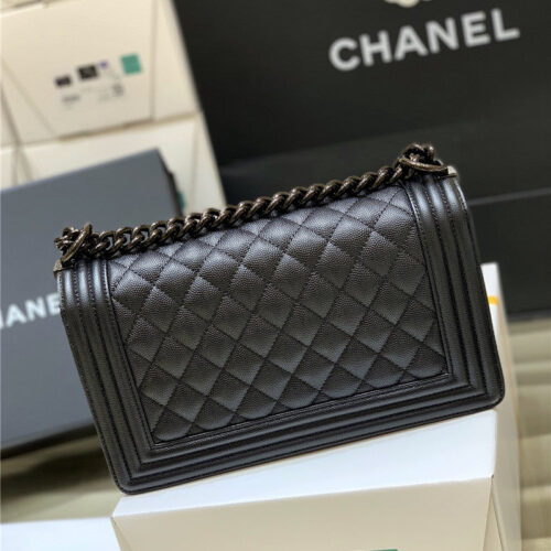 High Quality Luxury Chanel Le Boy Haas Medium Bag alternate view