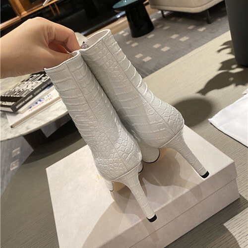 High Quality Luxury Jimmy Choo Ankle Boots Shoes – Style 37783 product detail