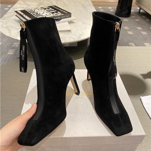 High Quality Luxury Jimmy Choo Ankle Boots Shoes alternate view