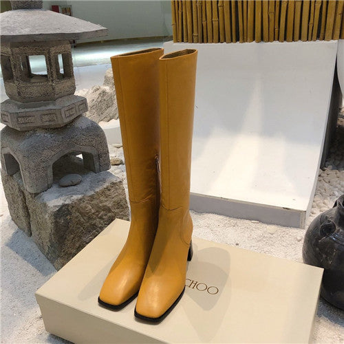 High Quality Luxury Jimmy Choo Long Boots Shoes – Style 44343 product detail