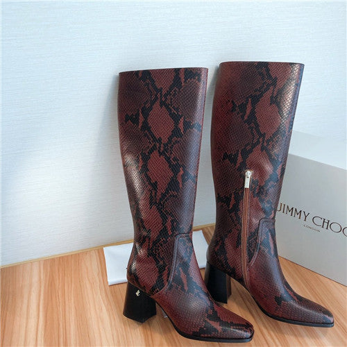 High Quality Luxury Jimmy Choo Long Boots Shoes