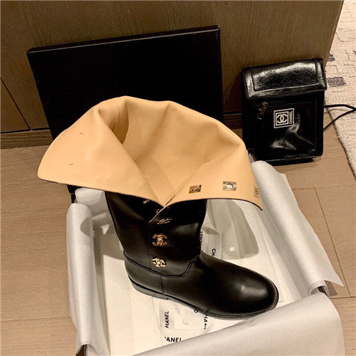 High Quality Luxury Chanel Long Boots Shoes alternate view
