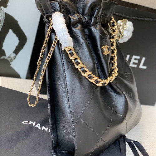 High Quality Luxury Chanel Drawstring Bag – Style 47583 product detail