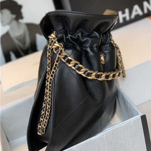 High Quality Luxury Chanel Drawstring Bag alternate view