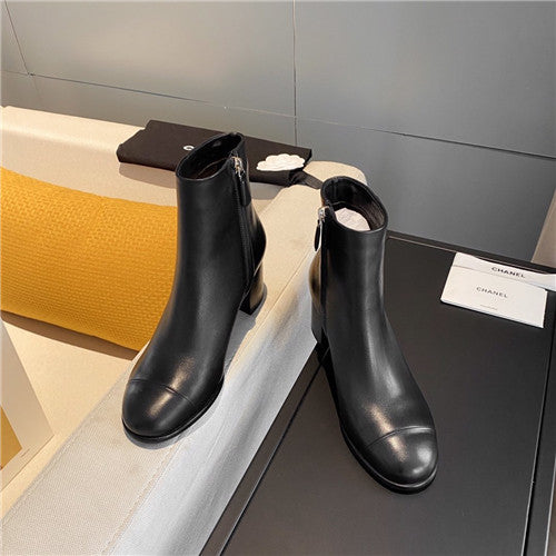 High Quality Luxury Chanel Ankle Boots – Style 68966 product detail