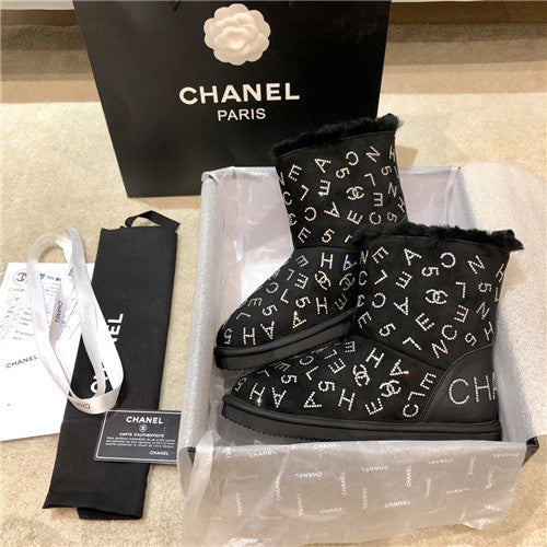 High Quality Luxury Chanel Snow Boots – Style 83526 alternate view