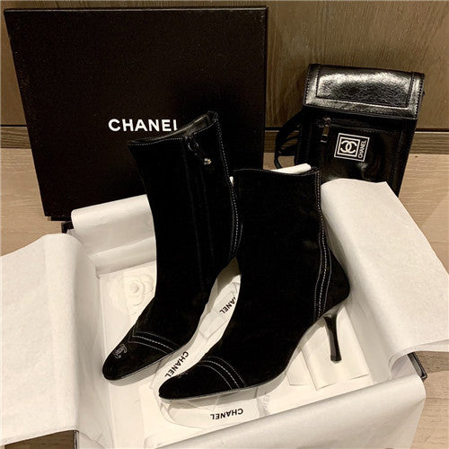 High Quality Luxury Chanel Ankle Boots Shoes – Style 12934