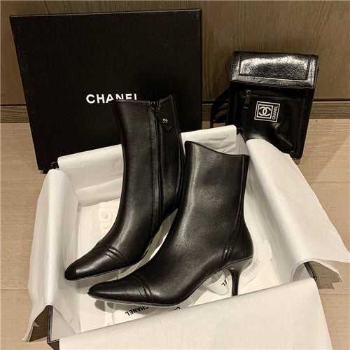 High Quality Luxury Chanel Ankle Boots Shoes – Style 42310