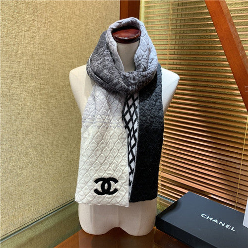 High Quality Luxury Chanel Cashmere Scarf Scarves – Style 25048