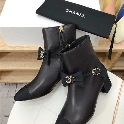 High Quality Luxury Chanel Ankle Boots Shoes – Style 86950 alternate view