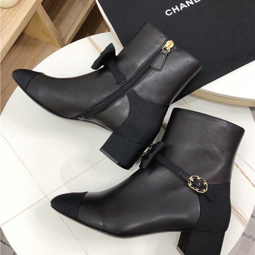 High Quality Luxury Chanel Ankle Boots Shoes – Style 86950