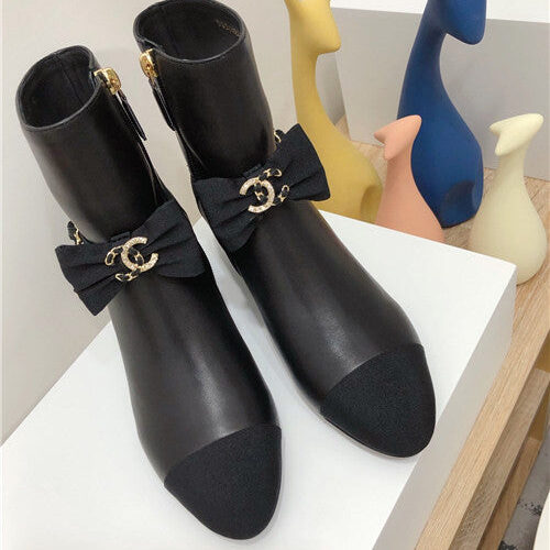 High Quality Luxury Chanel Ankle Boots Shoes – Style 86950 product detail