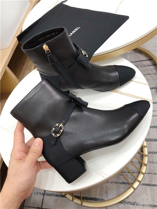 High Quality Luxury Chanel Ankle Boots Shoes – Style 86950 product detail