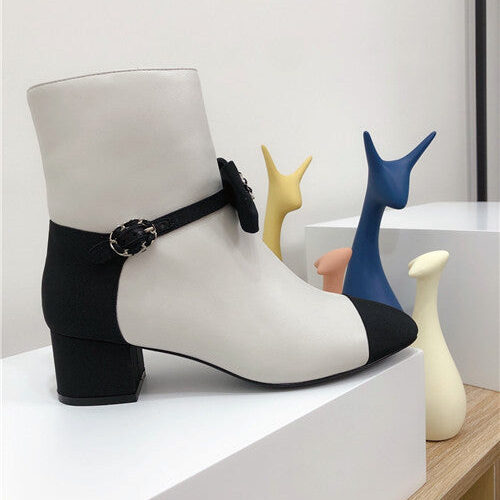 High Quality Luxury Chanel Ankle Boots Shoes product detail