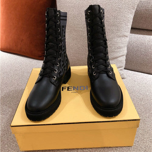 High Quality Luxury Fendi Ankle Boots alternate view