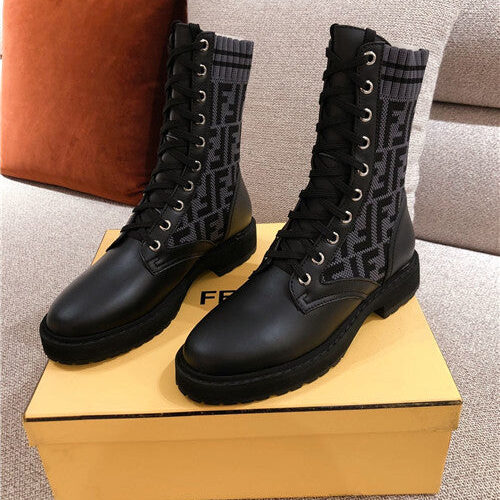 High Quality Luxury Fendi Ankle Boots