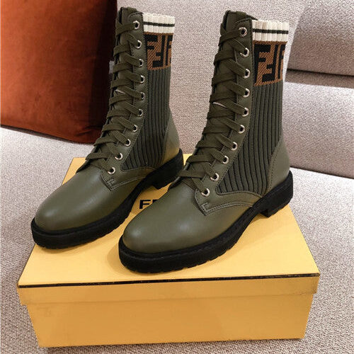 High Quality Luxury Fendi Ankle Boots – Style 65587