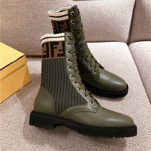 High Quality Luxury Fendi Ankle Boots – Style 65587 product detail