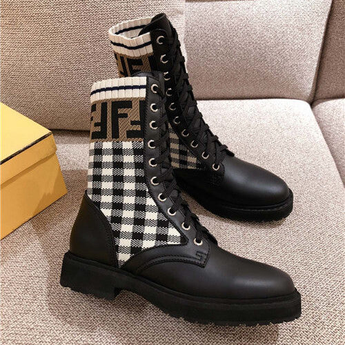 High Quality Luxury Fendi Ankle Boots – Style 27731 product detail