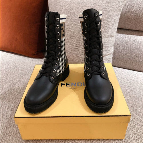 High Quality Luxury Fendi Ankle Boots – Style 27731 product detail