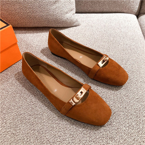 High Quality Luxury Hermes Flat Shoes Womens