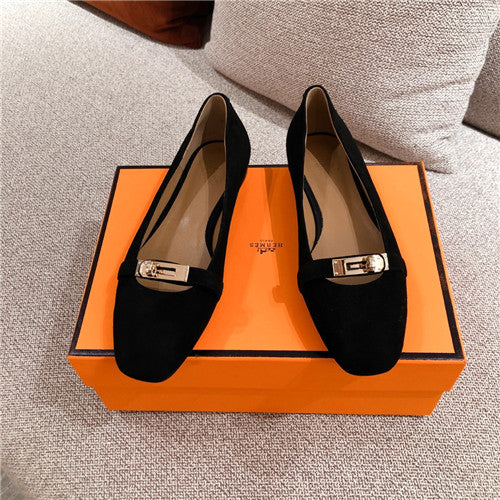 High Quality Luxury Hermes Flat Shoes Womens – Style 21315 alternate view