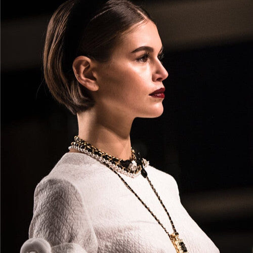 High Quality Luxury Chanel Pearl Necklace – Style 50349 alternate view