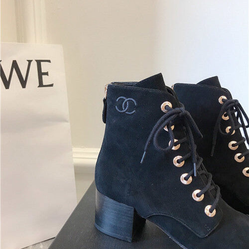 High Quality Luxury Chanel Ankle Boots – Style 54918 alternate view