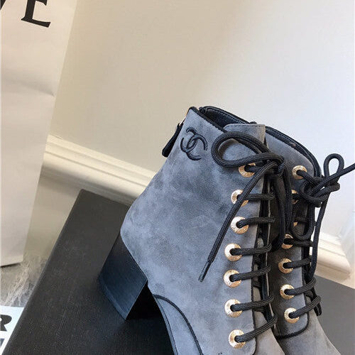 High Quality Luxury Chanel Ankle Boots – Style 85990 alternate view